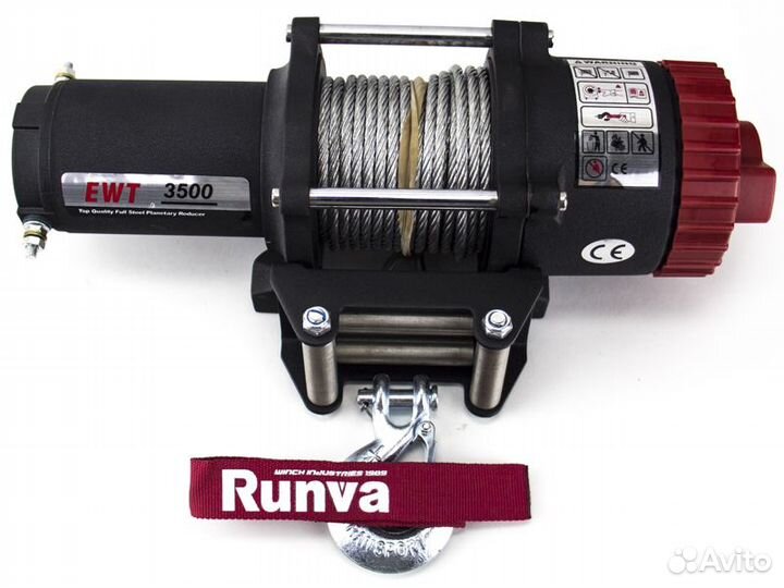 Лебедка для квадроцикла Runva EWT 3500 A