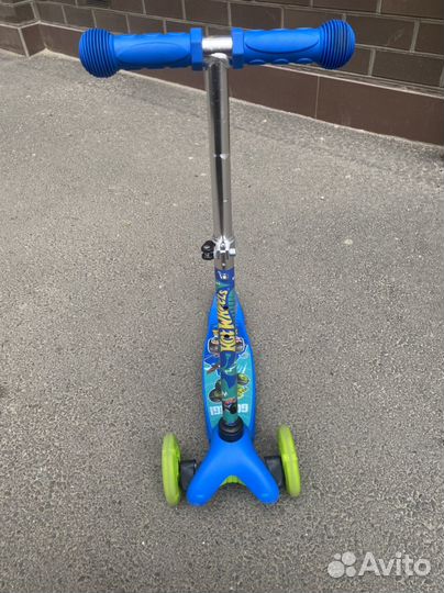 Самокат детский трехколесный бу