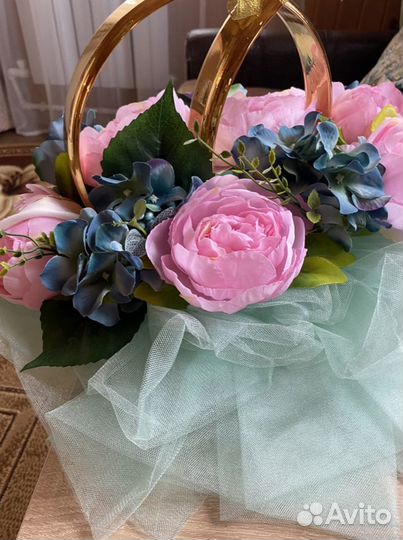 Кольца на машину свадебные