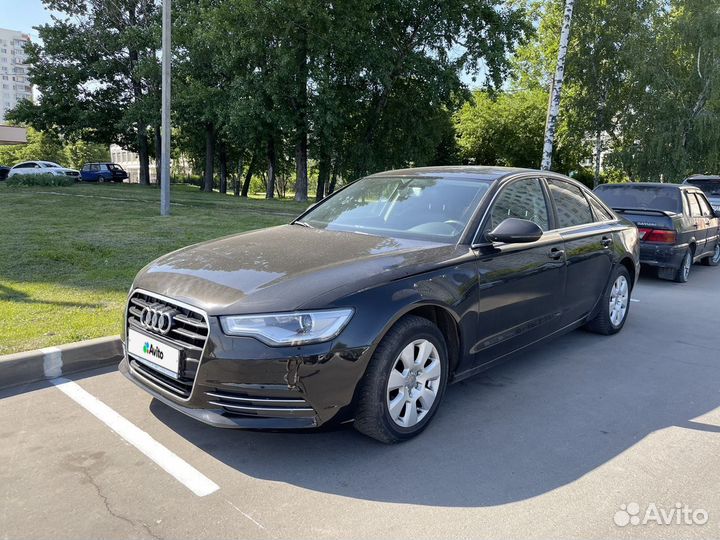 Audi A6 2.0 CVT, 2014, 175 000 км