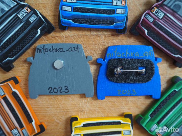 Значок магнит Toyota bB Scion xB