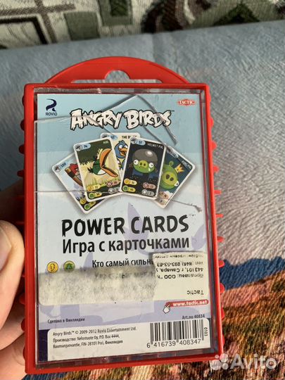 Angry Birds настольная игра