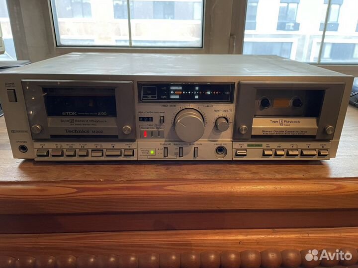 Кассетная дека technics rs m 202