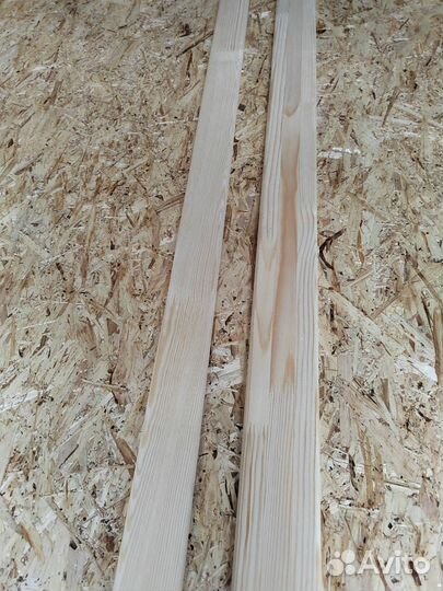 Плинтус деревянный из ели