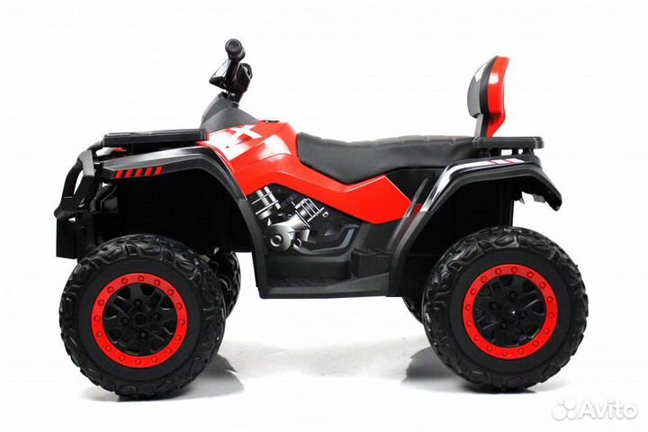 Электро квадроцикл детский T001TT красный
