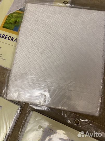 Тюль 4 штуки