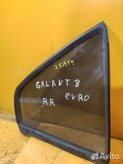 Форточка задняя правая для Mitsubishi Galant8 evro