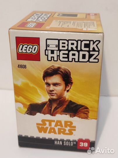 Конструктор lego BrickHeadz 41608 Хан Соло