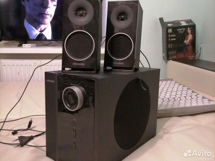 Колонки для компьютера с сабвуфером