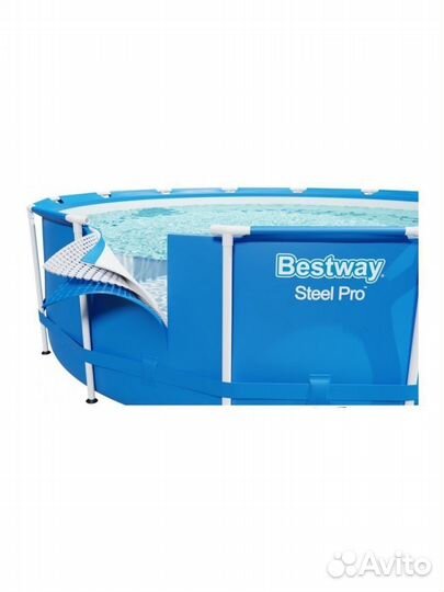 Каркасный бассейн bestway 305х100 с фильтр-насосом