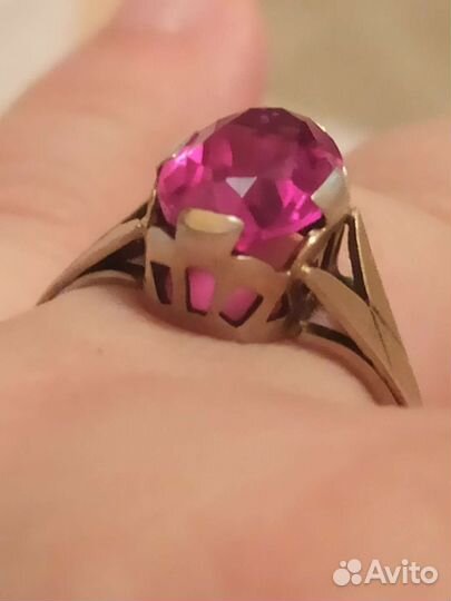 Серебряное кольцо 875