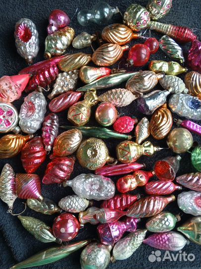 Ёлочные игрушки старинные