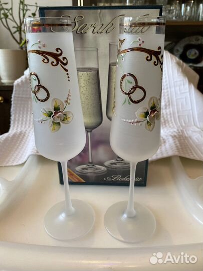 Фужеры свадебные