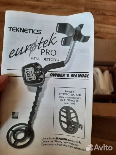 Металлоискатель teknetics eurotek pro