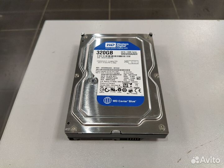 Жесткий диск WD Blue 320Gb 3.5