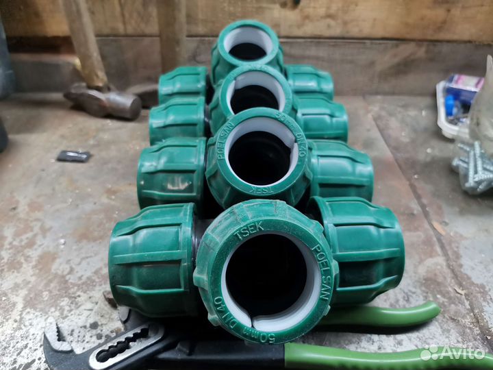 Фитинги пнд d50