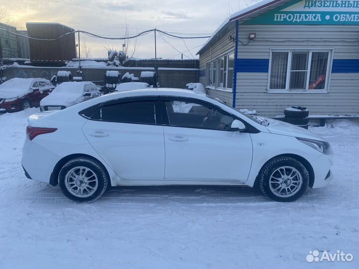 Hyundai Solaris 1.6 МТ, 2017, 119 000 км