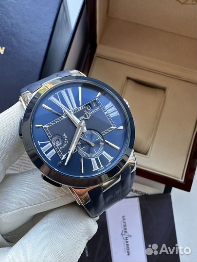 Ulysse Nardin Daul Time Blue 43mm