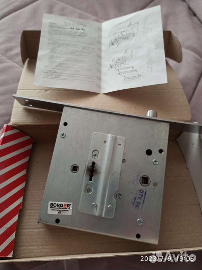 Замок врезной 8- сувальдный