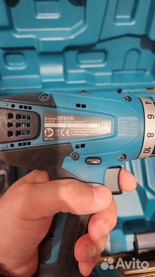 Новый акк-й шуруповёрт Makita DF347DWE оригинал