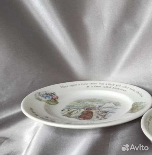 Тарелка детская Англия диаметр 17,5 см