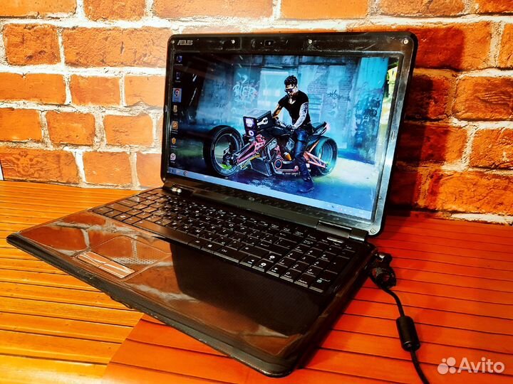 Asus K50AF-Athlon X2 \ 2 Озу \ 512 Видео \ 250 HDD