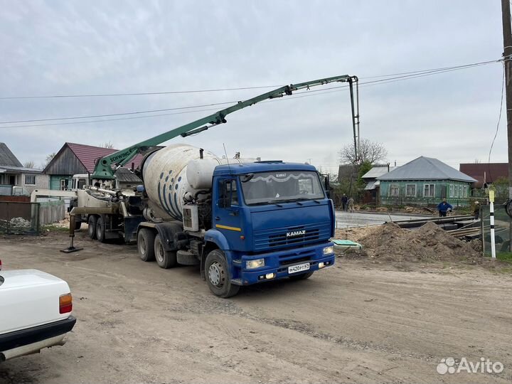 Бетон раствор доставка
