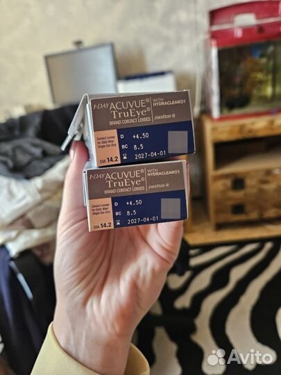 Линзы контактные acuvue trueye