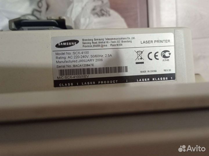 Принтер самсунг на запчасти