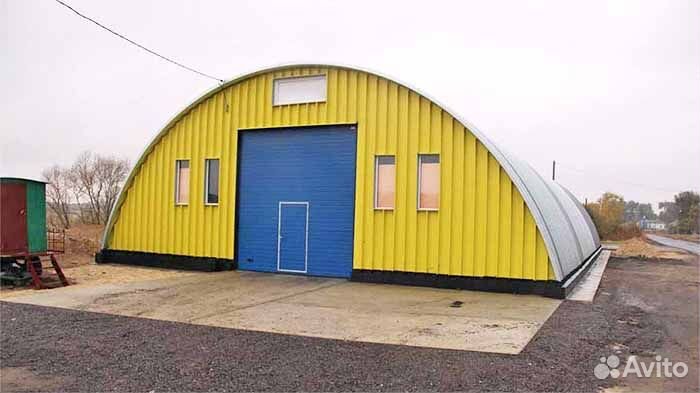 Ангары арочные 18х51 (918 м2)