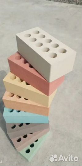 Кирпич Лицевой силикатный Тонированный от 20м3