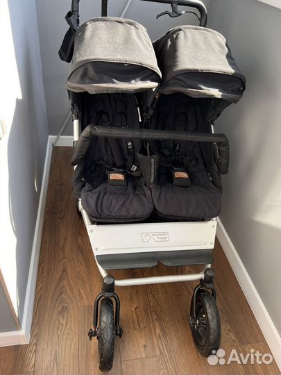 Коляска mountain buggy duet для двойни или погодок
