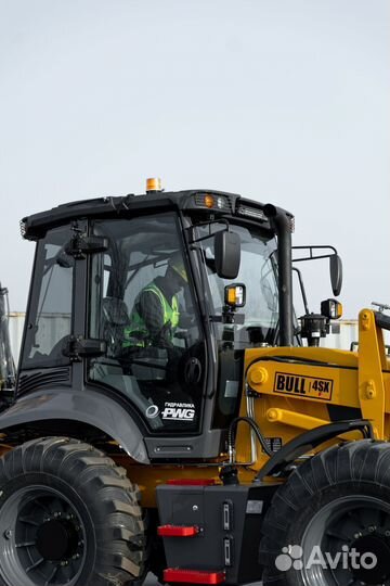 Экскаватор-погрузчик Bull 4SX-F, 2024