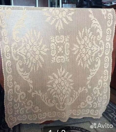 Скатерть ручная работа крючок