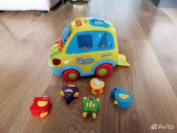 Весёлые нотки и машинка сортер и центр