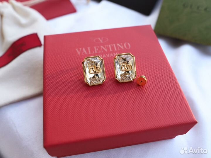 Серьги Valentino