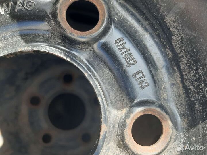Диски r14 5/100 Wag polo