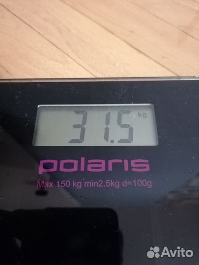 Весы напольные электронные polaris