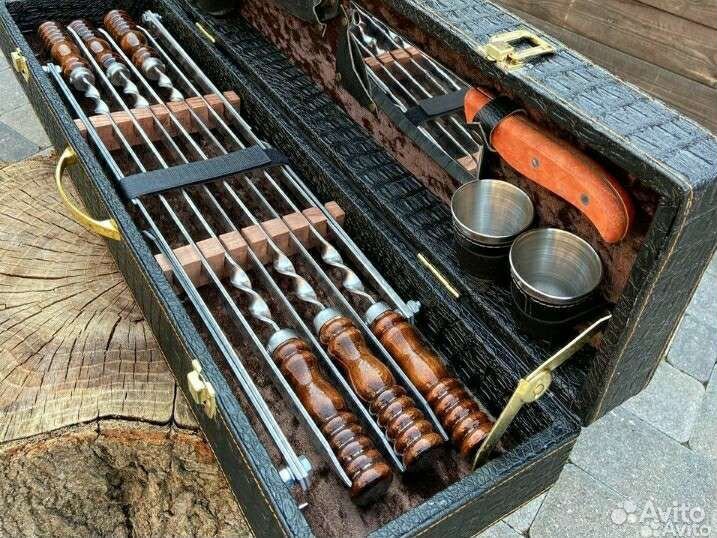 Шампура в кейсе