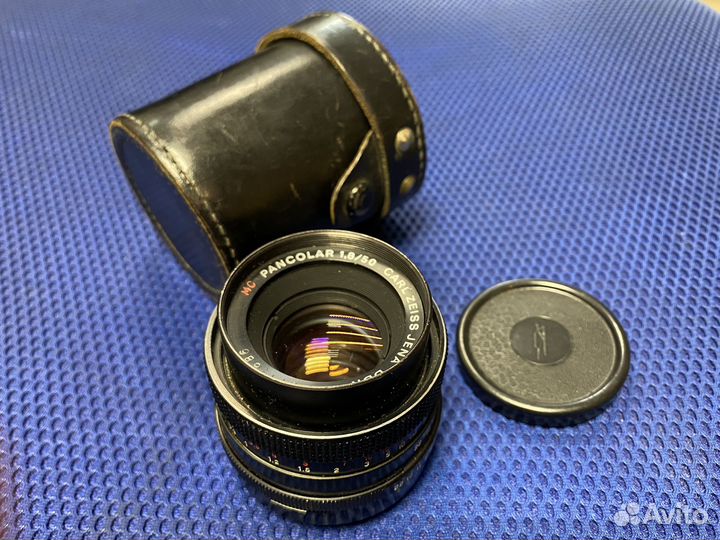 Объектив pancolar 1.8 / 50 carl zeiss jena DDR