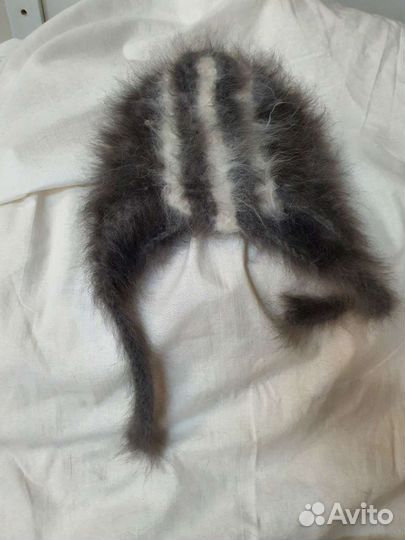 Пуховая Шапка детская зимняя 40 42