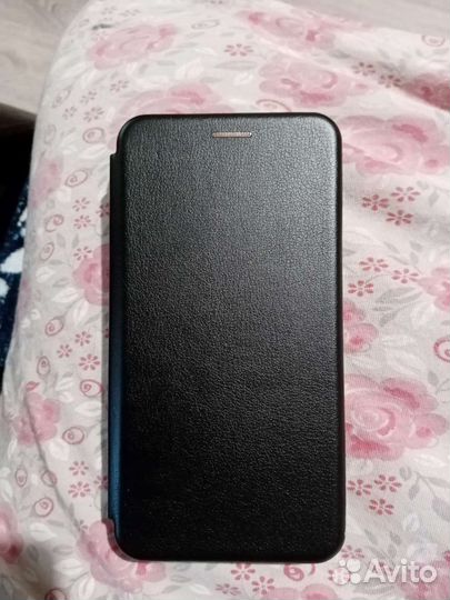 Чехол-книжка на Galaxy A10 черный