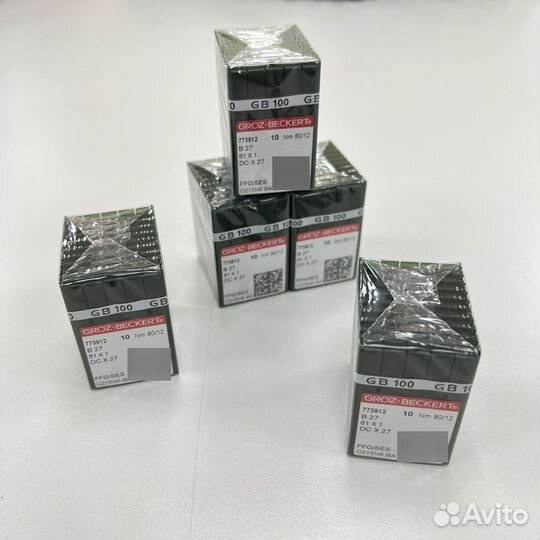 Иглы для промышленных швейных машин