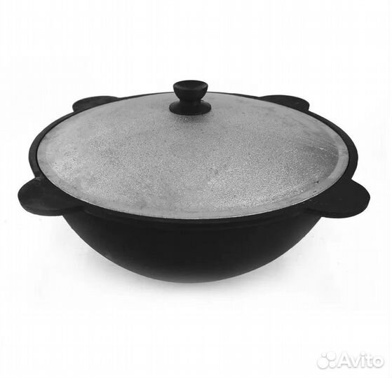 Казан чугунный 8-16 литров