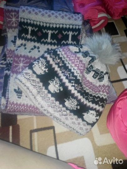 Шапка + шарф