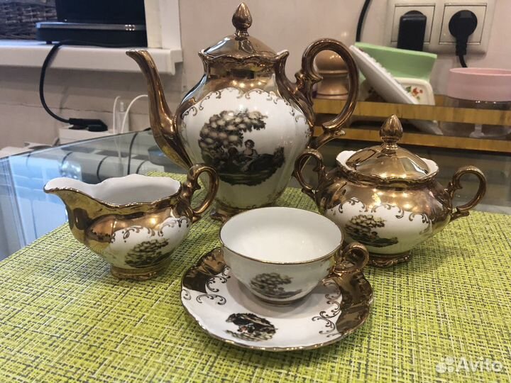 Сервиз итальянский кофейный на 6 персон