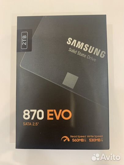Жесткий диск ssd samsung 2Tb