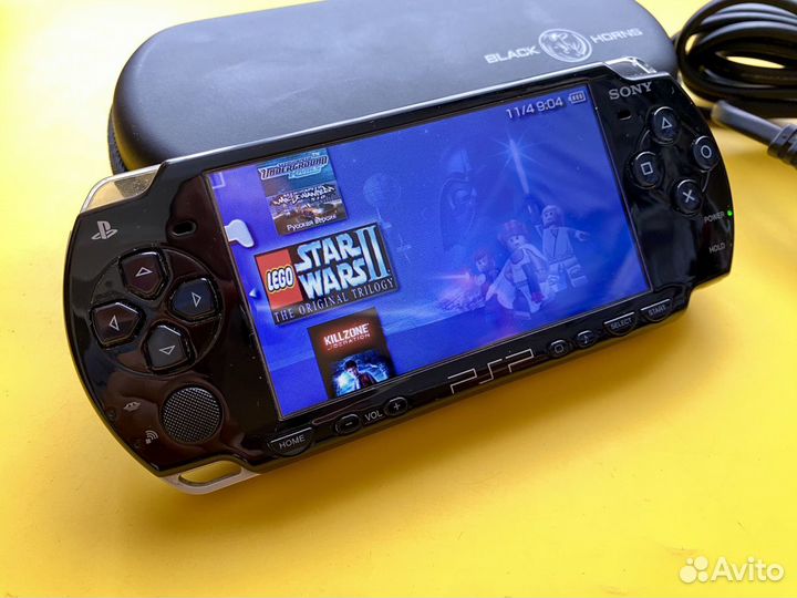 PSP Slim 8Gb прошитая +20 игр