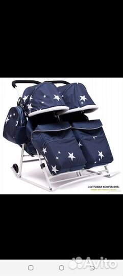 Продам санки для двойне