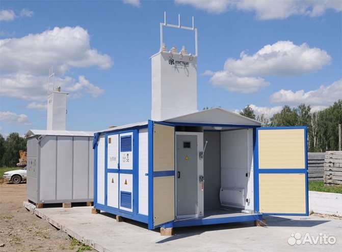 Подстанция 165 кв. и опоры